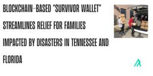 Algorand based Kare Survivor Wallet streamlines aid for natural relief disaster in the U.S.